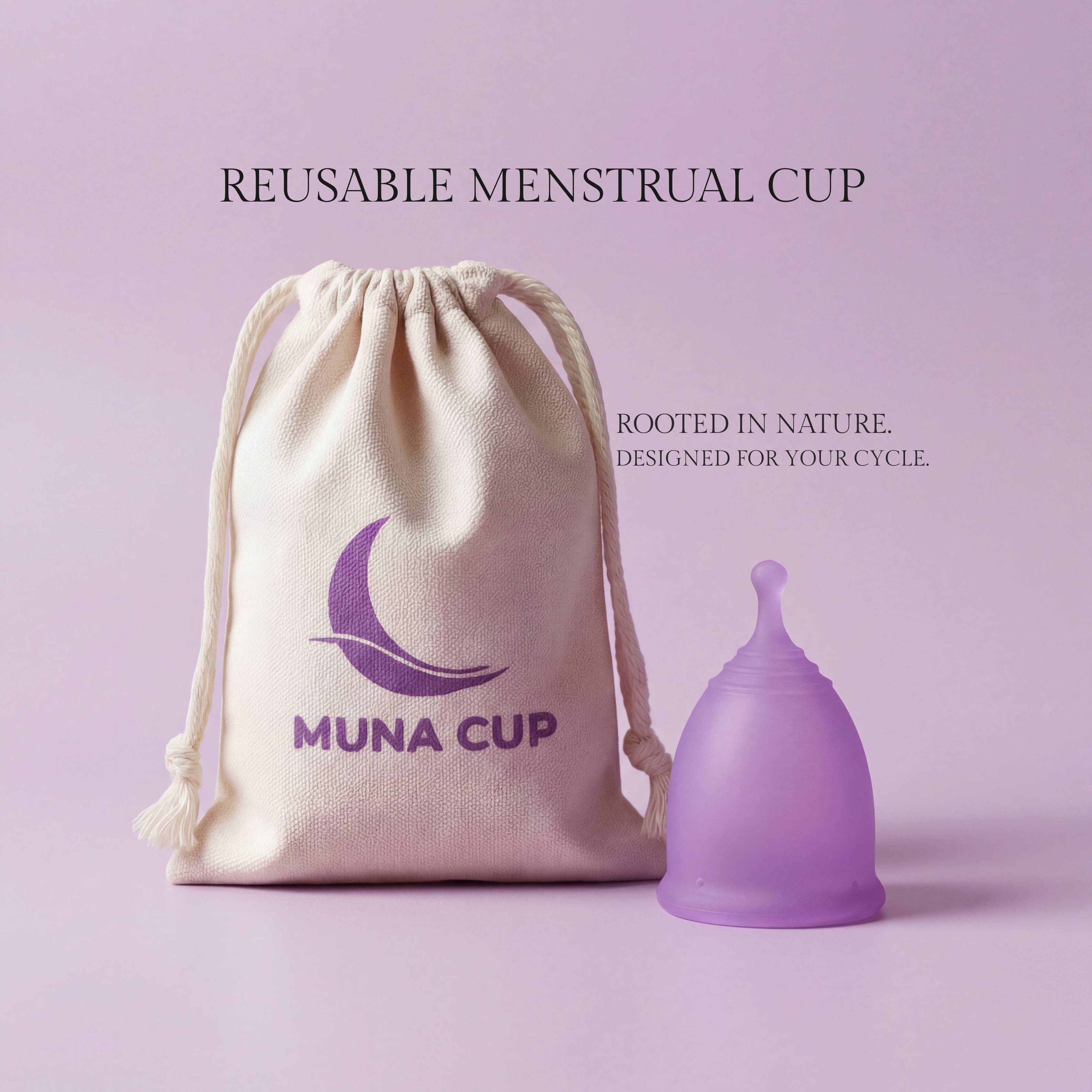 Muna Cup | Reusable Menstrual Cup Designed for Your Cycle