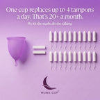 Muna Period Cup | Medical Silicone. Nothing Else