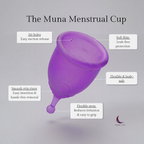 Muna Period Cup | Medical Silicone. Nothing Else